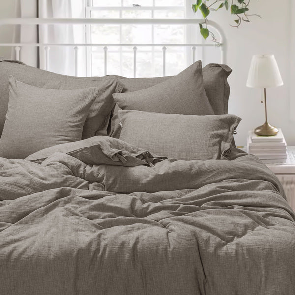 100 % WASHED COTTON BREATHABLE BEDDING