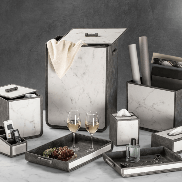 Italian Marble Satvario Storage Collection