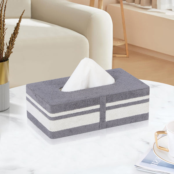 French Boucle Tissue Box