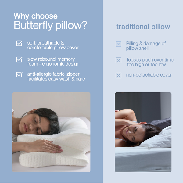 Pressure Relief Butterfly Pillow