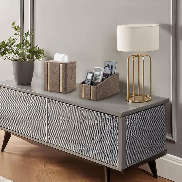 French Boucle Metal Handcrafted Storage Collection