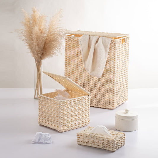 Waterproof Synthetic Rattan Storage Collection