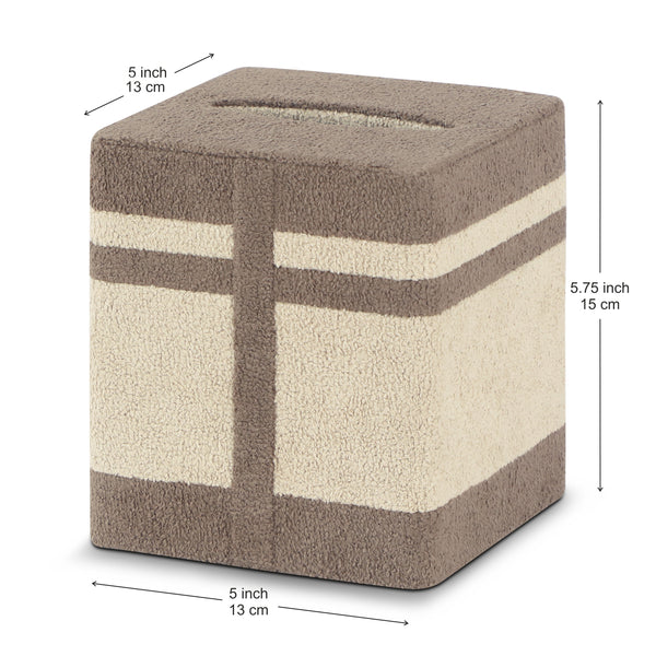 French Boucle Tissue Box Square