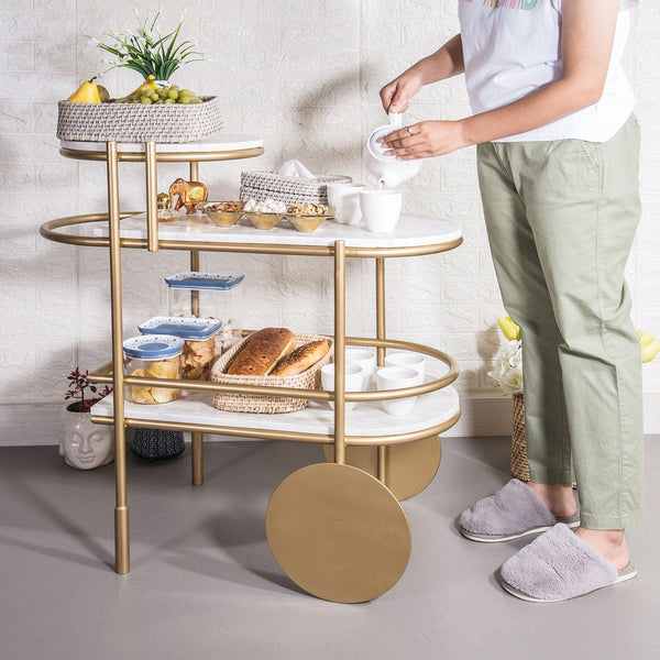 Bar Island - Serving Cart