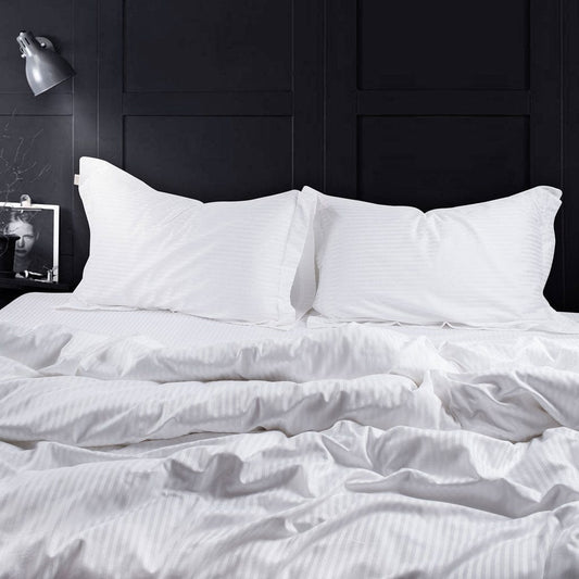 Premium white bedsheets